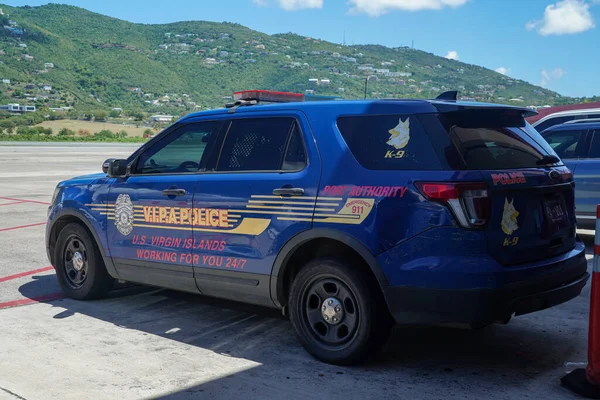 Thomas Virgin Islands April 2022 Virgin Islands Port Authority Police — Fotografia de Stock