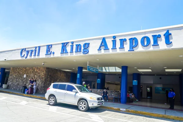 Thomas Virgin Islands April 2022 Cyril King Airport Located Charlotte — Stock Photo, Image