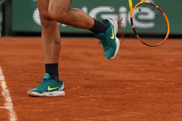 Paris Frankrike Juni 2022 Grand Slam Mästare Rafael Nadal Spanien — Stockfoto