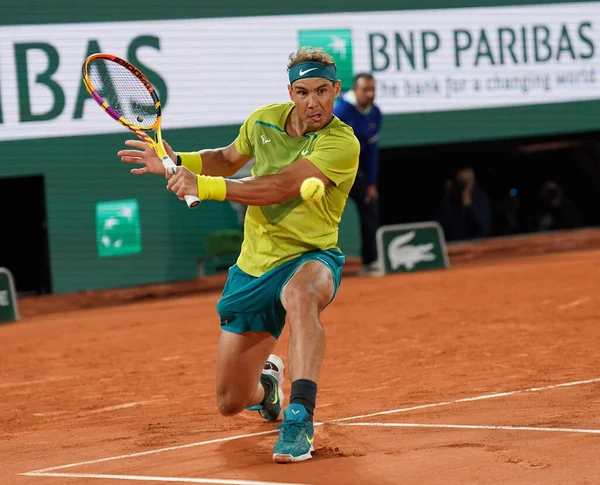 Parijs Frankrijk Mei 2022 Grand Slam Kampioen Rafael Nadal Van — Stockfoto