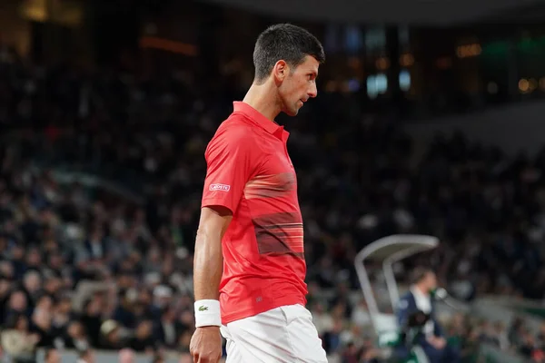 Paris Frankreich Mai 2022 Grand Slam Champion Novak Djokovic Aus — Stockfoto