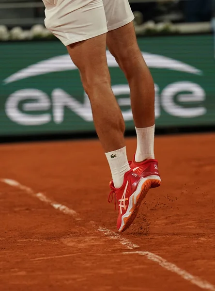 Párizs Franciaország 2022 Május Novak Djokovic Szerbiai Grand Slam Bajnok — Stock Fotó