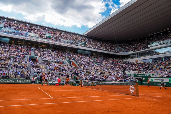 Paris France Maio 2022 Court Philippe Chatrier Stade Roland Garros — Fotografia de Stock