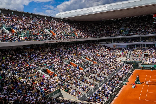 Paris France May 2022 Court Philippe Chatrier Stade Roland Garros – stockfoto