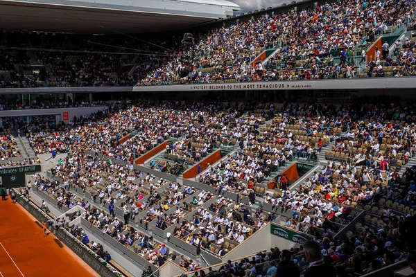 Paris France Mayıs 2022 Stade Roland Garros Philippe Chatrier Sarayı — Stok fotoğraf