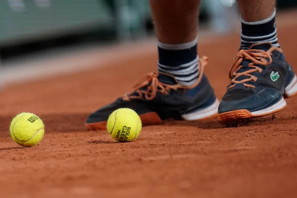 Paris França Maio 2022 Wilson Roland Garros Bola Tênis Stade — Fotografia de Stock