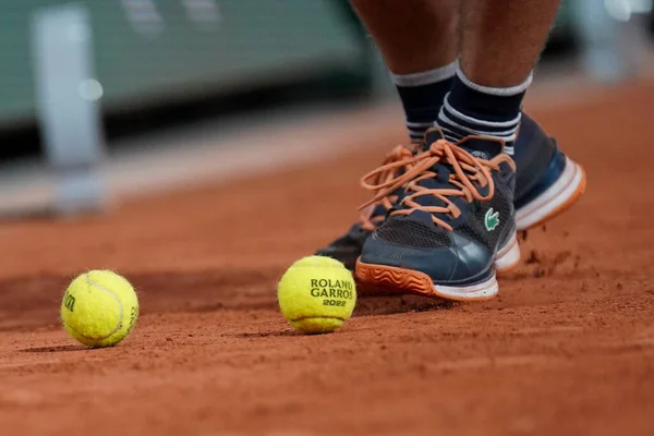 Parijs Frankrijk Mei 2022 Wilson Roland Garros Tennisbal Stade Roland — Stockfoto