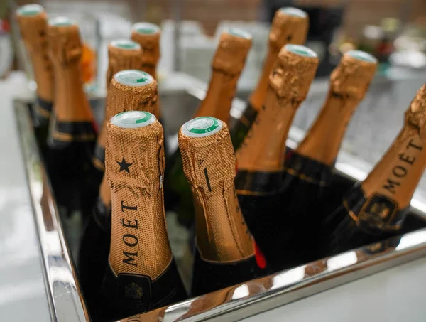 Paris Frankreich Mai 2022 Champagner Von Moet Und Chandon Wird — Stockfoto