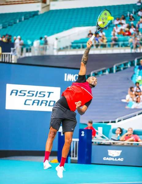 Miami Gardens Florida March 2022 Professional Tennis Player Nick Kyrgios — Photo