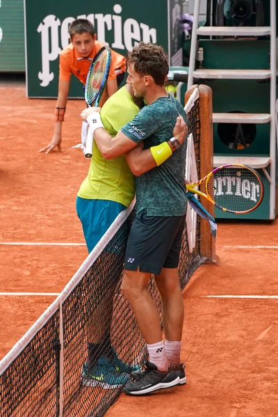 Paris France June 2022 Grand Slam Champion Rafael Nadal Spain — Fotografia de Stock