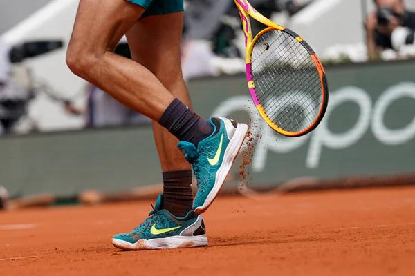 Paris France June 2022 Grand Slam Champion Rafael Nadal Spain — Fotografia de Stock