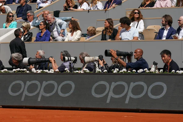 Paris France June 2022 Professional Sport Photographers Men Singles Final — Stock fotografie