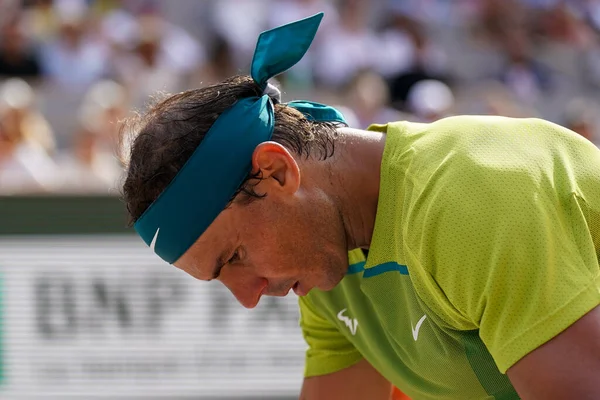 Paris France June 2022 Grand Slam Champion Rafael Nadal Spain — 스톡 사진