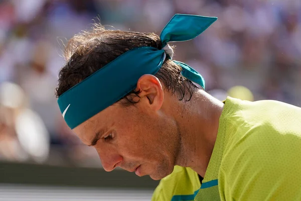 Paris France June 2022 Grand Slam Champion Rafael Nadal Spain — Stockfoto