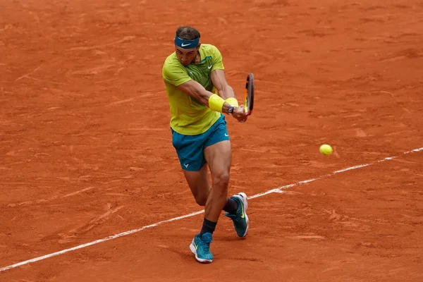 Paris France June 2022 Grand Slam Champion Rafael Nadal Spain — Stockfoto