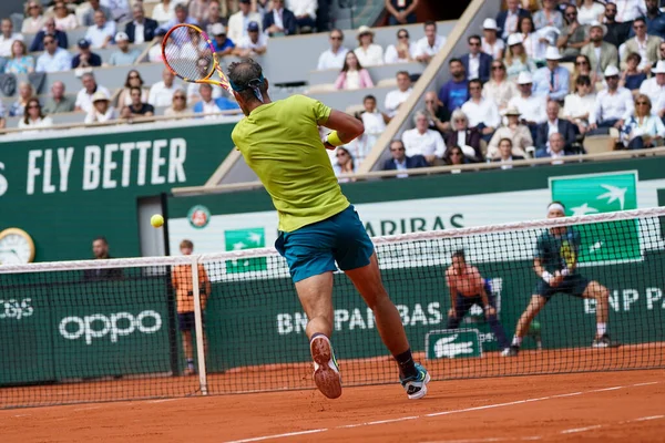 Paris France June 2022 Grand Slam Champion Rafael Nadal Spain — Stock Photo, Image