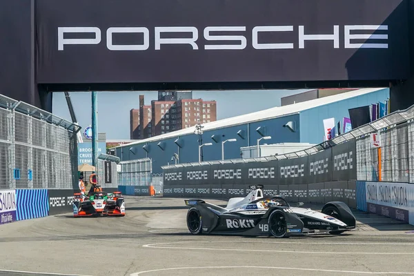 2021年7月10日 在2021年Abb Formula World Championship New York Eprix第10场红钩赛期间 Rokit Venturi — 图库照片