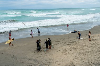 JUNO BEACH, FLORIDA - 23 HAZİRAN 2022: Juno Beach Pier, Güney Florida