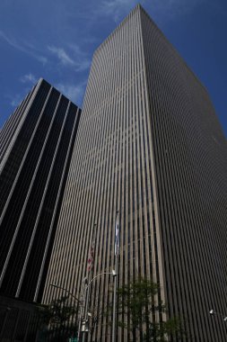 NEW YORK - 21 Temmuz 2022: New York 'taki News Corporation genel merkezi. News Corporation, Amerika Birleşik Devletleri 'nin çok uluslu kitle iletişim kuruluşudur.
