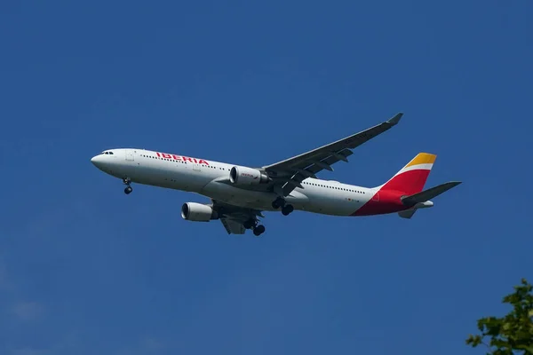 New York July 2022 Iberia Airlines Airbus A330 New York — Zdjęcie stockowe