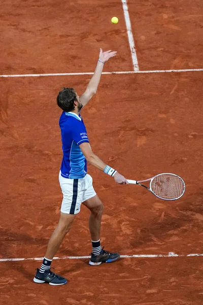 Παρισι Γαλλια Μαϊου 2022 Πρωταθλητής Του Grand Slam Daniil Medvedev — Φωτογραφία Αρχείου