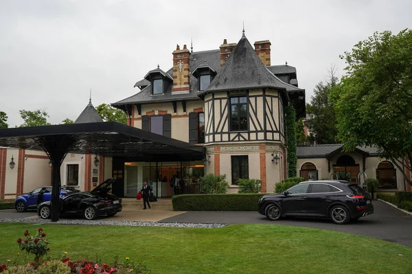 Tinqueux France May 2022 Assiette Champenoise Family Run Hotel Suburb — Stock Photo, Image