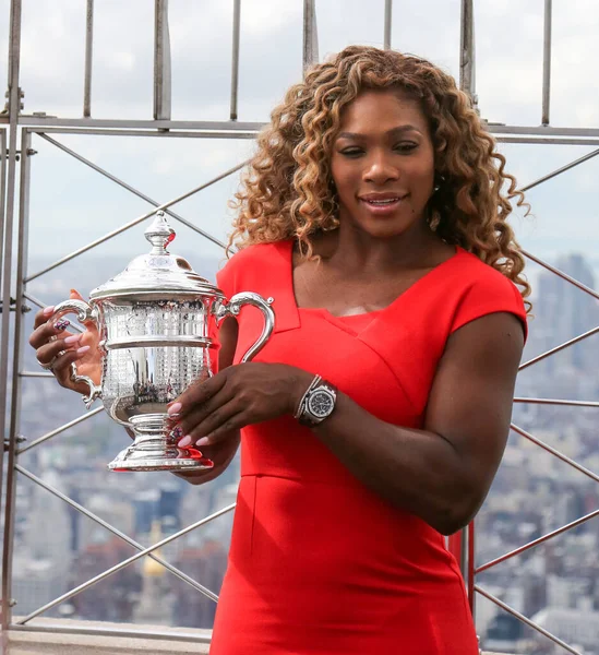 New York City September 2014 Open 2014 Champion Serena Williams — Stock Photo, Image