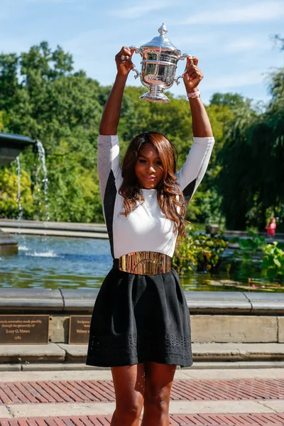 New York City September 2013 Open 2013 Champion Serena Williams — Fotografia de Stock