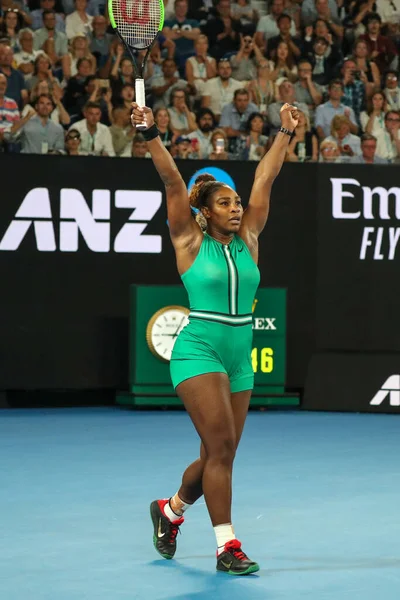Melbourne Australie Janvier 2019 Serena Williams Fois Championne Grand Chelem — Photo