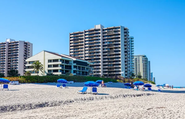 Riviera Beach Florida Марта 2022 Luxury Condominiums Singer Island Остров — стоковое фото