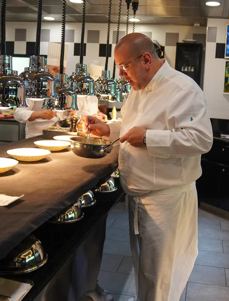 Tinqueux France May 2022 Three Michelin Star Chef Arnaud Lallement — Stock Photo, Image
