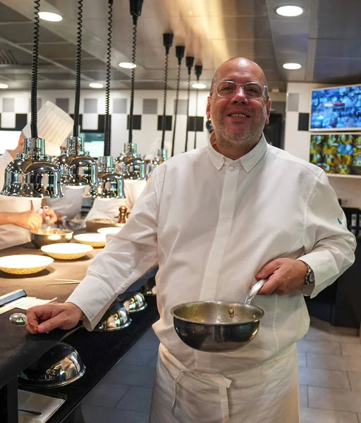 Tinqueux France May 2022 Three Michelin Star Chef Arnaud Lallement — Stock Photo, Image