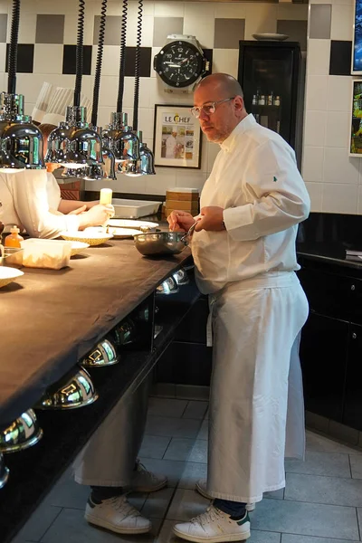 Tinqueux France May 2022 Three Michelin Star Chef Arnaud Lallement — Stock Photo, Image