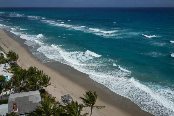 Oceano Atlântico Praia Sul Flórida — Fotografia de Stock