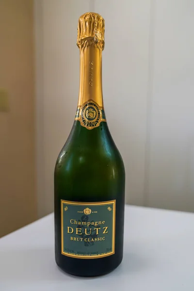 New York August 2022 Deutz Champagne Brut Classic Deutz Champagne — Fotografia de Stock