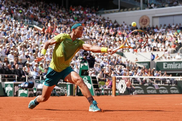 Paris France June 2022 Grand Slam Champion Rafael Nadal Spain — Stock Fotó