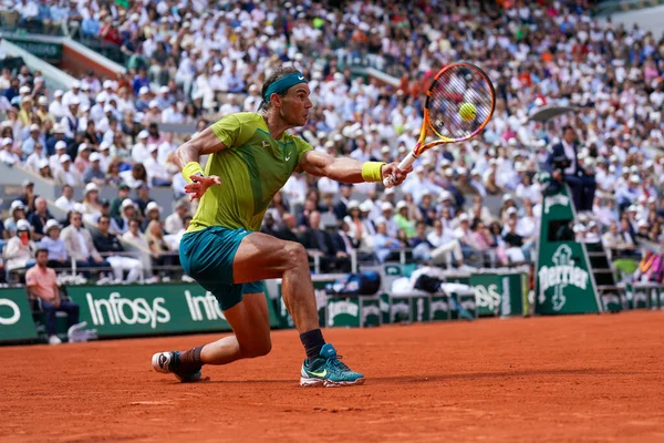 Paris France June 2022 Grand Slam Champion Rafael Nadal Spain — Foto de Stock