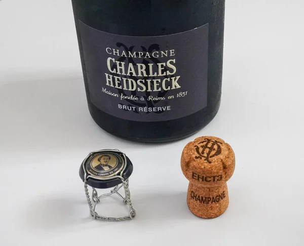 New York August 2022 Charles Heidsieck Champagne Brut Reserve Charles — Stok fotoğraf