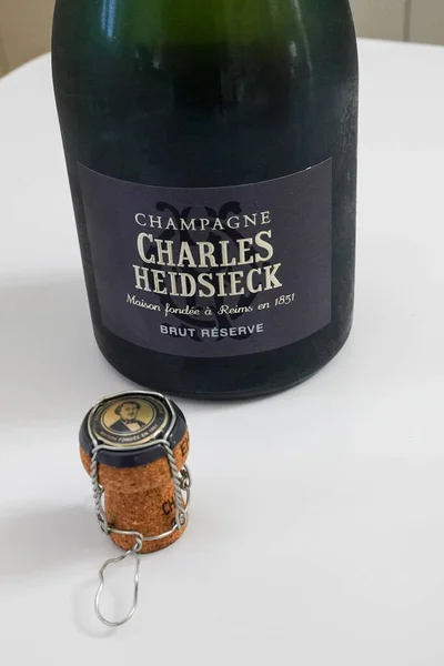 New York August 2022 Charles Heidsieck Champagne Brut Reserve Charles — Foto Stock