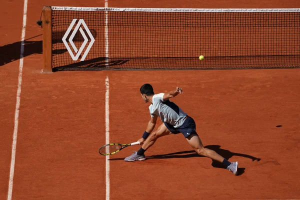 Paris France May 2022 Professional Tennis Player Carlos Alcaraz Spain — Stok fotoğraf