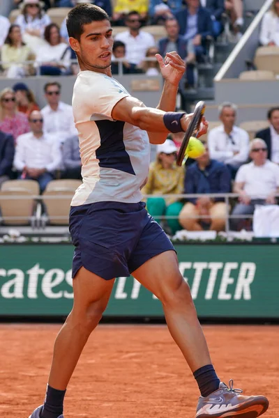 Paris France May 2022 Professional Tennis Player Carlos Alcaraz Spain — Foto Stock