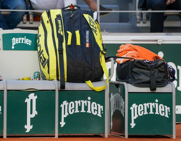 Paris France May 2022 Professional Tennis Player Carlos Alcaraz Spain — стоковое фото