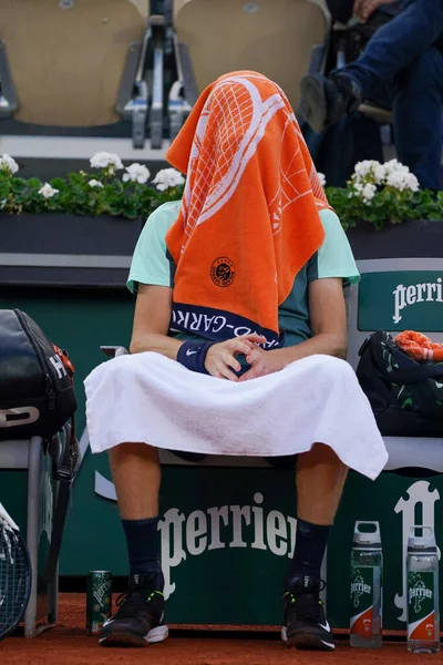 Paris France May 2022 Professional Tennis Player Jannik Sinner Italy — Foto Stock