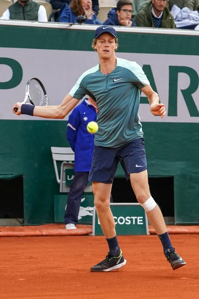 Paris France May 2022 Professional Tennis Player Jannik Sinner Italy —  Fotos de Stock