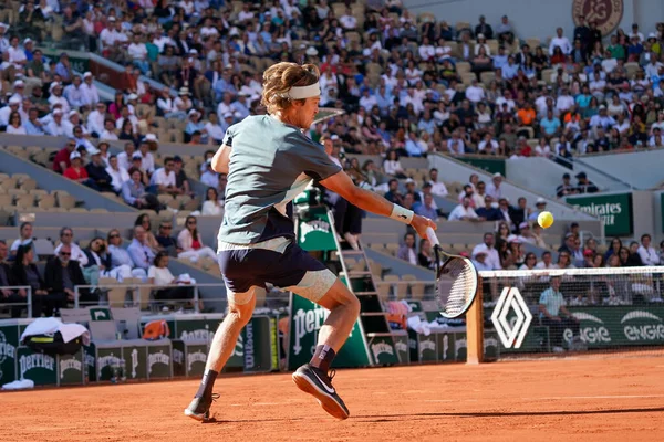 Paris France June 2022 Professional Tennis Player Andrey Rublev Russia — 图库照片