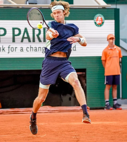 Paris France June 2022 Professional Tennis Player Andrey Rublev Russia — Stockfoto