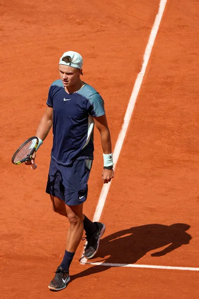 Paris France May 2022 Professional Tennis Player Holger Rune Denmark — Stock Photo, Image