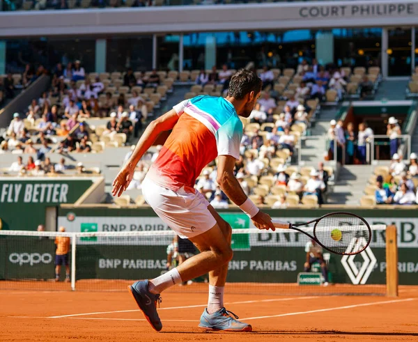 Paris France June 2022 Grand Slam Champion Marin Cilic Croatia — Stock Photo, Image