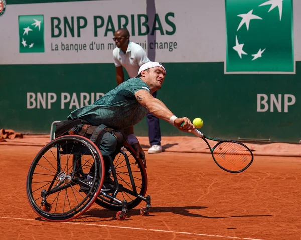 Paris France June 2022 Argentinian Wheelchair Tennis Player Gustavo Fernandez — Stockfoto