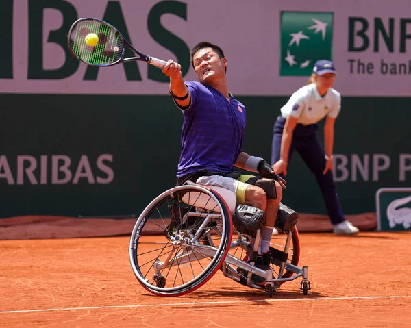 Paris France June 2022 Wheelchair Tennis Player Shingo Kunieda Japan — Stockfoto